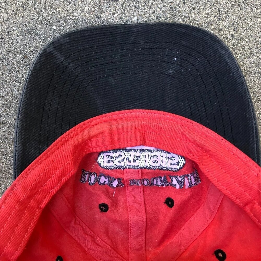 Vintage 90s ESY ROCKY MOUNTAIN NATIONAL PARK Hat Men's Red Baseball Cap Retro - Picture 4 of 5